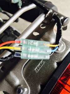 TW200 DRC tail light0920