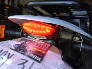 TW200 DRC tail light0923    