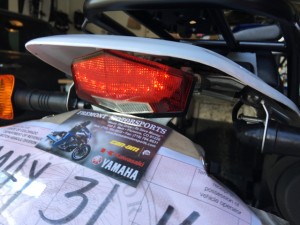 TW200 DRC tail light0925    